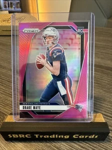 2024 Panini Prizm #329 Drake Maye RC Pink RC - Bild 1 von 2