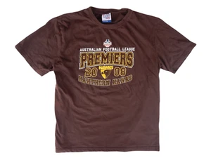 2008 Hawthorn Hawks AFL Premiers Men's Officially Licensed Shirt - Size Large - Bild 1 von 8