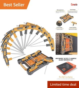 Multi-Purpose T-handle Allen Wrench Set - Popular Sizes - Organized & Versatile - Bild 1 von 9