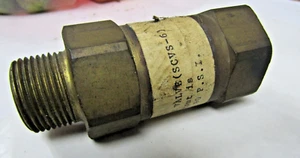 ✌️NEW DIXON SAFETY CHECK VALVE SCVS-6 MALE TO FEMALE 3/4" NPT 160-180 CFM 90 PSI - Picture 1 of 4