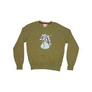 Vintage Marvel Crew Neck Jumper Mens Medium Silver Surfer Printed On YMC - Picture 1 of 6