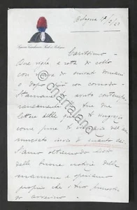 Lettera manoscritta su carta intestata Legione Carabinieri Reali di Bologna 1923 - Foto 1 di 1