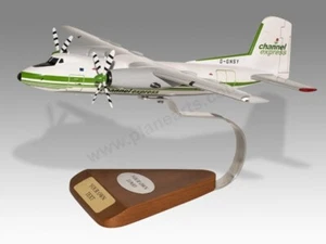 Handley Page Dart Herald Channel Express Solid Wood Handcrafted Display Model - Picture 1 of 12