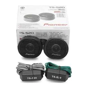 Pioneer TS-S20 200W High Power Car Loud 3/4'' Dome Tweeter Speaker Systems Black - Picture 1 of 3