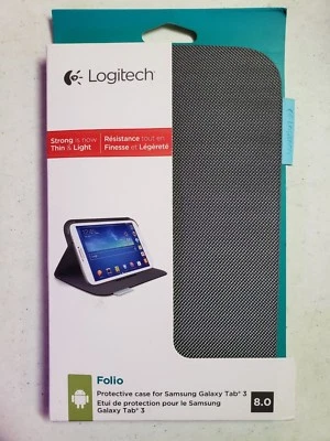Logitech Folio S38 Protective Case for Samsung Galaxy Tab 3 8.0 - Image 1 of 4