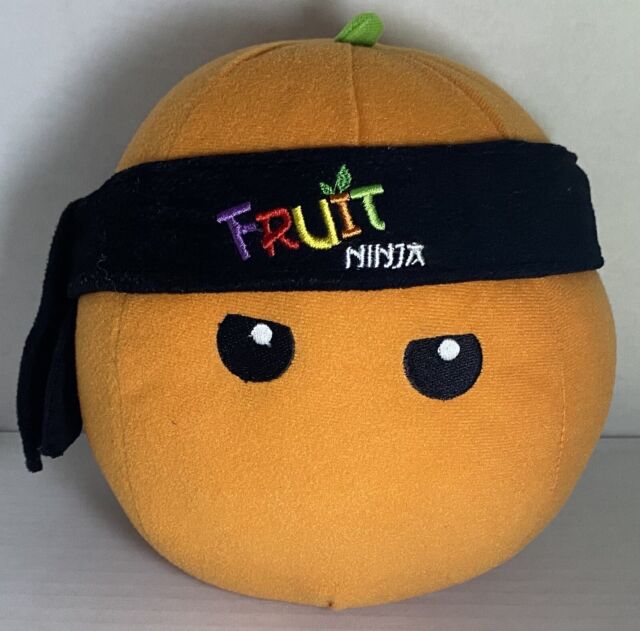 Fruit Ninja Game Watermelon Plush Toy Halfbrick Green Pull-Apart Stuffed  Plushie