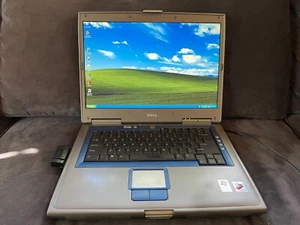 DELL INSPIRON 8600 Tested & Working Windows XP Home Ed, USB Port Power Cord READ - Afbeelding 1 van 23