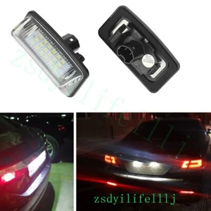 2x For Toyota Mark X 2010-18 Rear Trunk License Plate Lamp Led White Covers ad - Picture 1 of 1