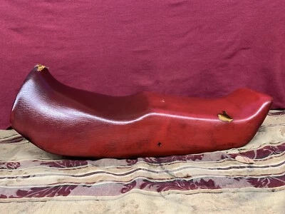 86 87 Suzuki GSXR1100 GSXR750 1986-87 OEM sillín de asiento rojo Foto 1 de 4