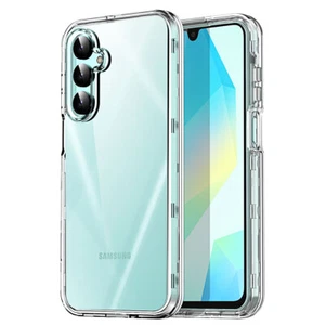For Samsung Galaxy A16 5G Clear Protective Shockproof Anti-Yellowing Case Cover - Picture 1 of 10