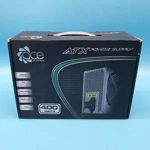 ACE A-400 400W ATX PSU – Quiet Desktop Power Supply with 120mm Fan - Picture 1 of 2