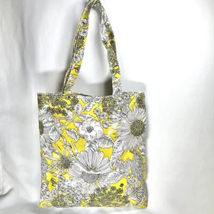 Liberty of London for Target Floral Market Shopper Tote Bag Yellow Waterproof - Picture 1 of 13