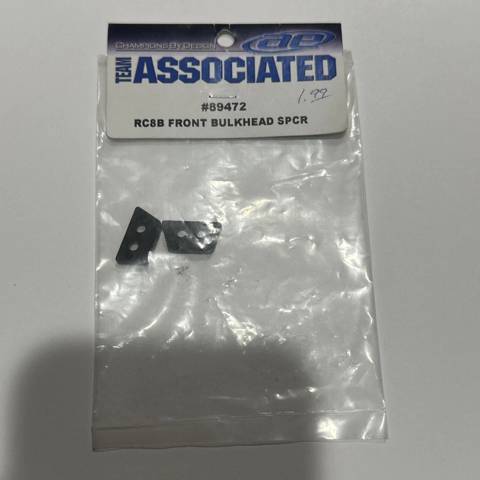 Team Associated SC8.2E 4WD 1/8 Scale Factory Team Front Bulkhead Spacer 89472 - Image 1 of 1