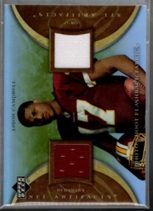A5248- 2007 Artifacts Photo Shoot Flashback Fabrics Green #JC Jason Campbell Jsy - Picture 1 of 2