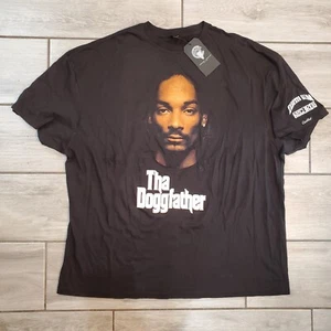 T-shirt Crooks & Castles da uomo 3XL nera Death Row Records Snoop Tha Dogg Father - Foto 1 di 7