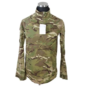 NUOVO British Army Combat Shirt UBACS 170/90 Medium MTP mimetico verde beige zip - Foto 1 di 9