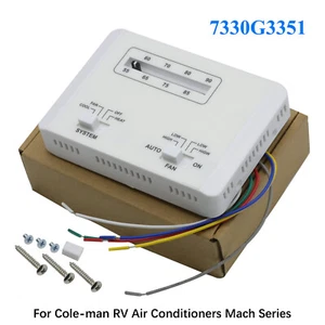 7330G3351 Thermostat For Cole-man RV Air Conditioners Mach Series White - Picture 1 of 12