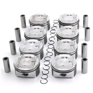 8Pcs Pistons & Rings Kit STD Φ93mm For Porsche Cayenne S 4.5L V8 955 9PA M48.00 - Picture 1 of 19