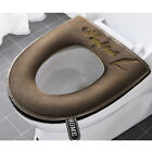 Universal Toilet Seat Cover Winter Warm Soft WC Mat Washable Removable Zip-bf