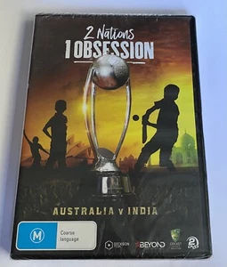 2 Nations 1 Obsession (DVD) NEW** Sports Cricket Australia V India Rated M REG4 - Picture 1 of 2