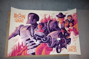 Tom Whalen The Iron Giant Regular Edition Print NYCC - Bild 1 von 4