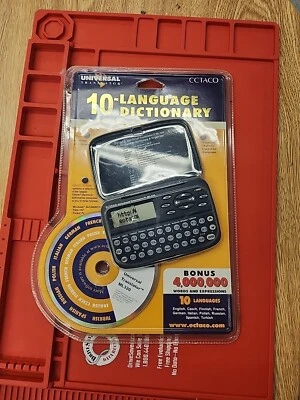 New Ectaco ML320 Universal Translator 10 Languages Dictionary aw82324c - Image 1 of 4