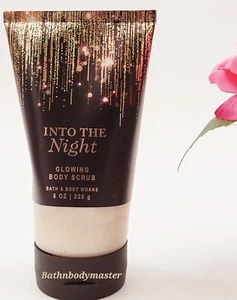 Bath & Body Works INTO THE NIGHT Glowing Body Scrub Wash 8 oz - Picture 1 of 2