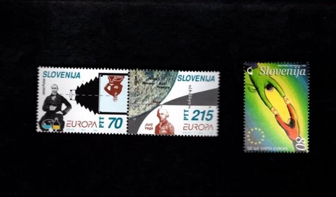 Slovenia sc#195a, 348 (1994-9) MNH Cover