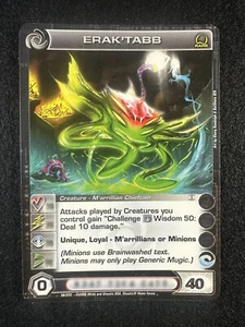Chaotic TCG Min E 40 Erak'tabb 58/222 BTD 1st Ed Non-Holo Rare NM/LP - Picture 1 of 2
