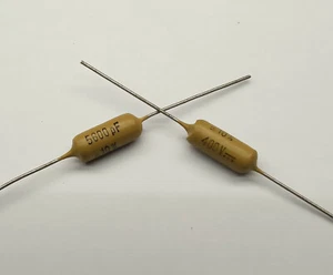 2 Stk. Philips Mustard Gitarrenkondensator 5,6nF / 400V / 10% Mullard - Bild 1 von 1