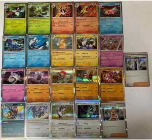 Pokemon Scarlet & Violet Base -komplettes Holo Set- alle 21 -FULL SET seltene Karten - Bild 1 von 1