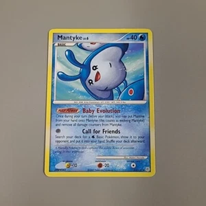 Pokémon TCG Mantyke 55/130 Diamond & Pearl Base Card Non-Holo HP - Picture 1 of 3