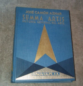 Summa Artis, Historia General Del Arte, XVIII Aznar, In Spanish,Beautiful Art HB - Picture 1 of 3