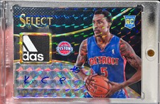 2013-14 Select Kentavious Caldwell-Pope Black Auto Tag Rookie Prizm 1/1 Card RC