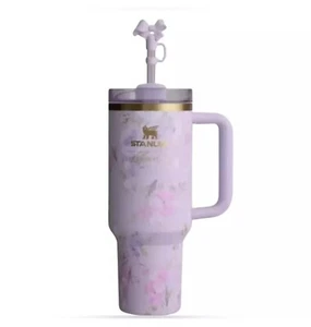 NEW! stanley x loveshackfancy quencher 40 oz Happy Thoughts | FAST SHIPPING - Picture 1 of 6