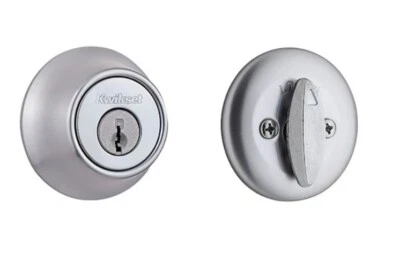 Kwikset monocilíndrico serie 660 cromo satinado - LOTE DE 2) LLAVE IGUAL Foto 1 de 4