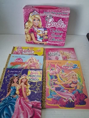 BARBIE LITTLE GOLDEN BOOK COLLECTION 5 LITTLE GOLDEN BOOKS 1998 - Image 1 of 2