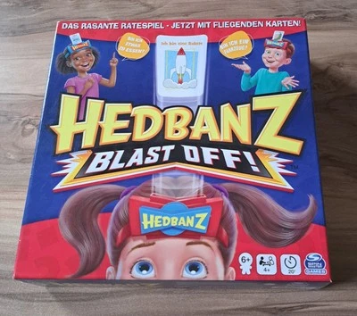Spin Master Hedbanz Blast Off Familienspiel Ratespiel  - Bild 1 von 4