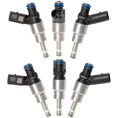 Inyector de combustible 6 piezas 079906036C FJ1041 06E906036F para Audi A5 Quattro 3,2 L 2008-10 Foto 1 de 4