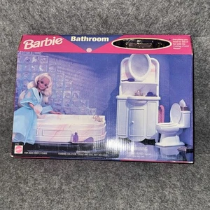 Mattel Barbie Badmöbel Zubehör zum Klappen hübsches Haus RAR 1998 - Bild 1 von 3