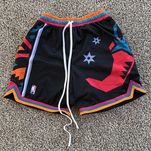 5TEN San Antonio Spurs Swingman Shorts Mens L NBA Collect Select Who Cares Style - Picture 1 of 11