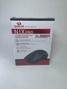 Redragon NIX M914-RGB Black Light Mode Switch Key Wireless RGB Gaming Mouse - Picture 1 of 8
