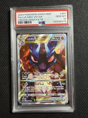 Lucario VSTAR SWSH291 SWSH: Sword & Shield Promo Cards Holo - Image 1 of 4