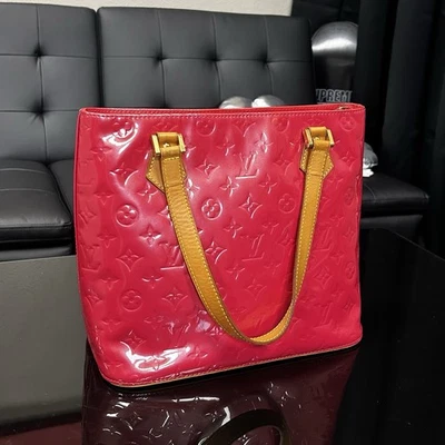 Auténtico bolso de mano Louis Vuitton con monograma Vernis Houston Foto 1 de 4