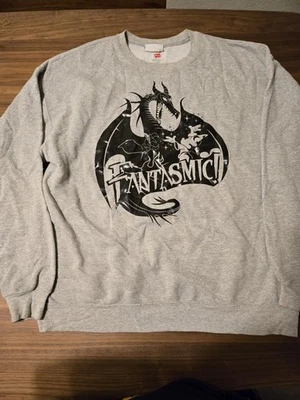 Disneyland Disney Parks Fantasmic Maleficent Crewneck Sweatshirt Sz LARGE - Image 1 of 4