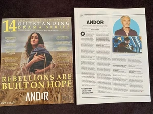 ANDOR 2025 Emmy Anzeigen & Artikel für Beste Dramaserie & Adria Arjona als Bix Caleen - Bild 1 von 2