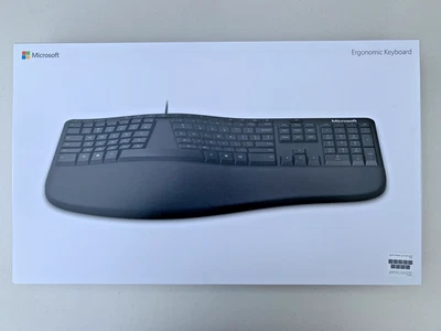 Microsoft Ergonomic USB Keyboard Arabic & English Layout - NEW OPEN BOX - Image 1 of 4