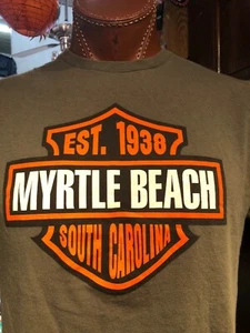 MYRTLE BEACH Verde LG Esr. Carolina del Sur Boulineau’s Vacation Ripleys 1938 - Imagen 1 de 10