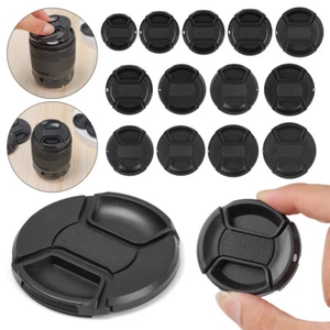 (Pack of 10) Lens Cap cover for Camera Lens 49/52/55/58/62/67/72/77/82/95/105mm - Picture 1 of 14