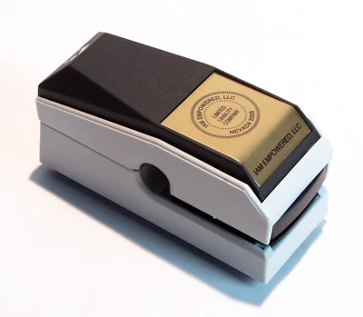 Mark Maker  Embosser Stamp Never Used - Image 1 of 4